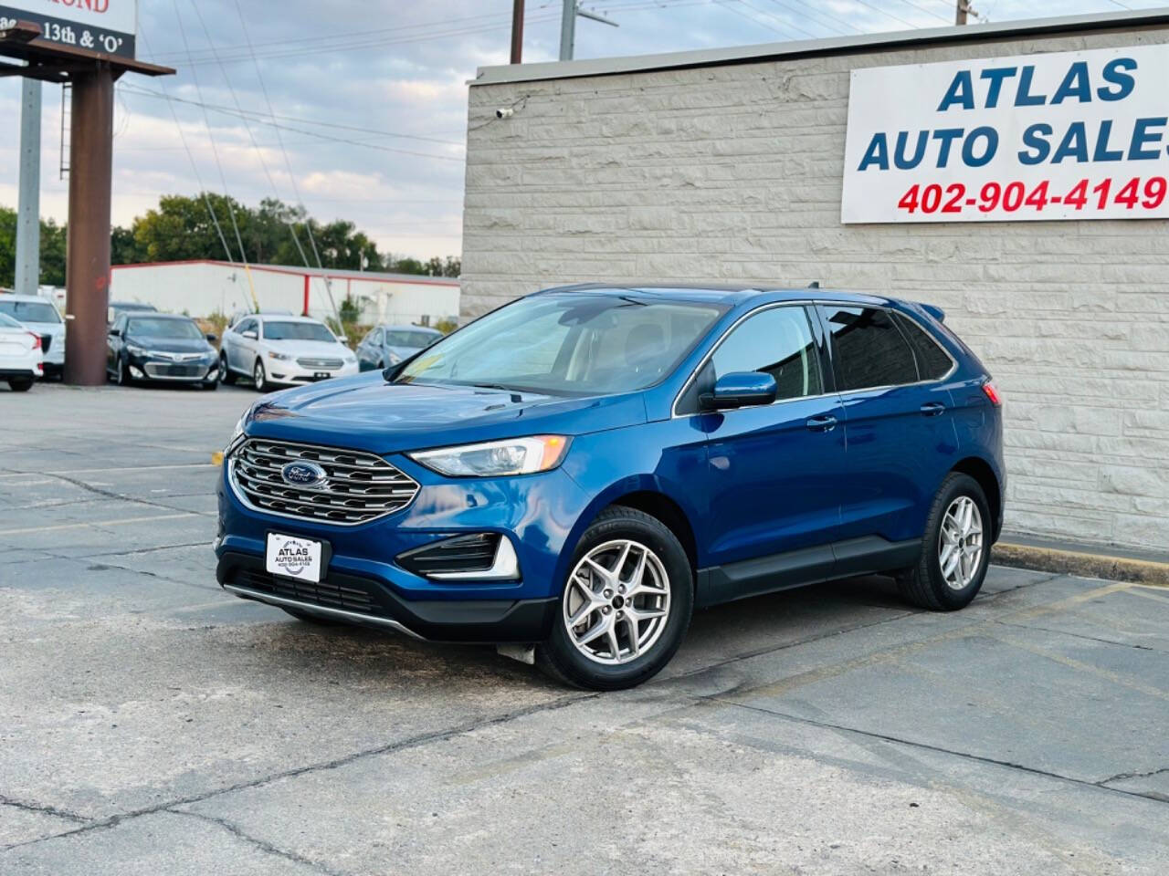 2023 Ford Edge for sale at Atlas Auto Sales LLC in Lincoln, NE