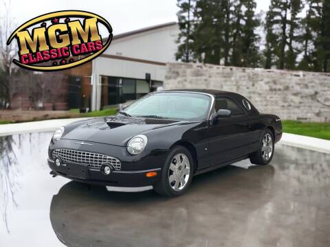 2003 Ford Thunderbird for sale at MGM CLASSIC CARS in Addison IL