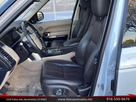 2016 Land Rover Range Rover HSE