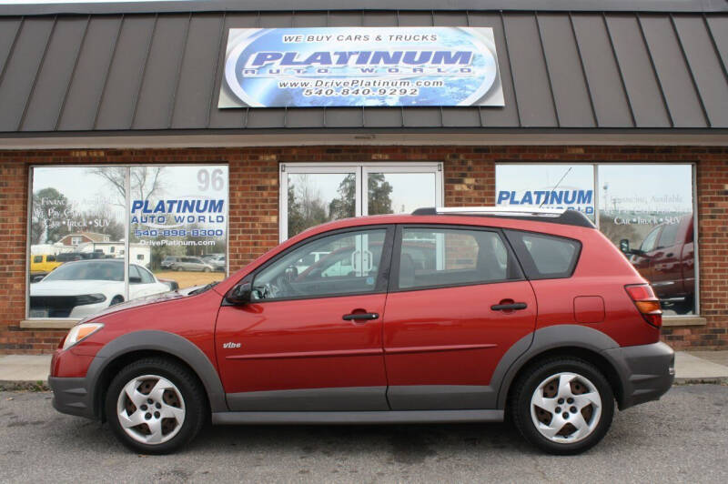 2007 Pontiac Vibe for sale at Platinum Auto World in Fredericksburg VA