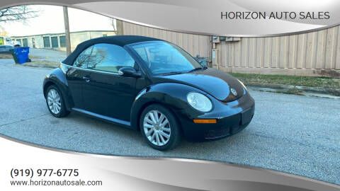 2010 Volkswagen New Beetle Convertible for sale at Horizon Auto Sales in Raleigh NC