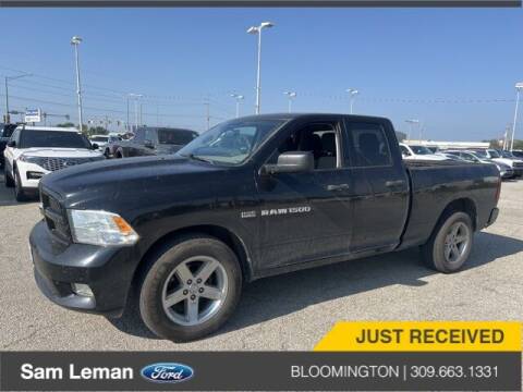 2012 RAM 1500 for sale at Sam Leman Ford in Bloomington IL