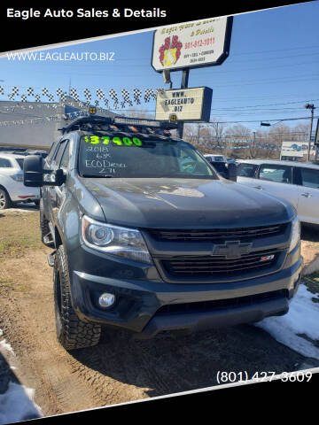 2018 Chevrolet Colorado for sale at Eagle Auto Sales & Details in Provo UT