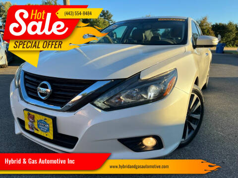 2017 Nissan Altima for sale at Hybrid & Gas Automotive Inc in Aberdeen MD