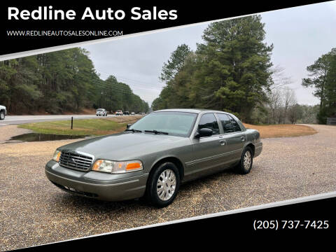 2004 Ford Crown Victoria for sale at Redline Auto Sales in Northport AL