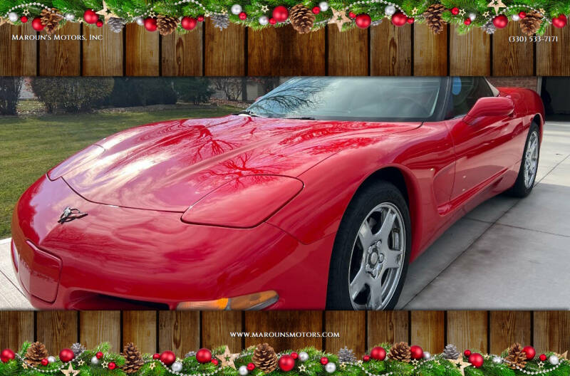 1998 Chevrolet Corvette for sale at Maroun's Motors, Inc in Boardman OH