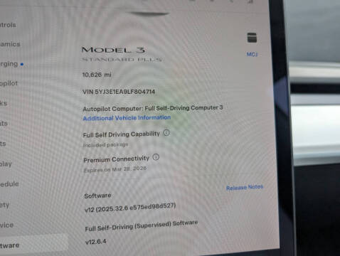 2020 Tesla Model 3 Standard Range Plus