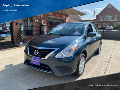 2017 Nissan Versa for sale at Triple J Automotive in Erwin TN