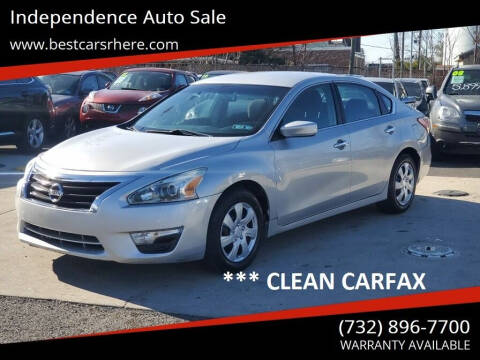 2013 Nissan Altima for sale at Independence Auto Sale in Bordentown NJ