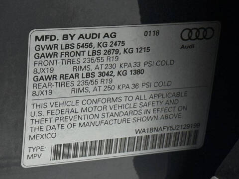 2018 Audi Q5