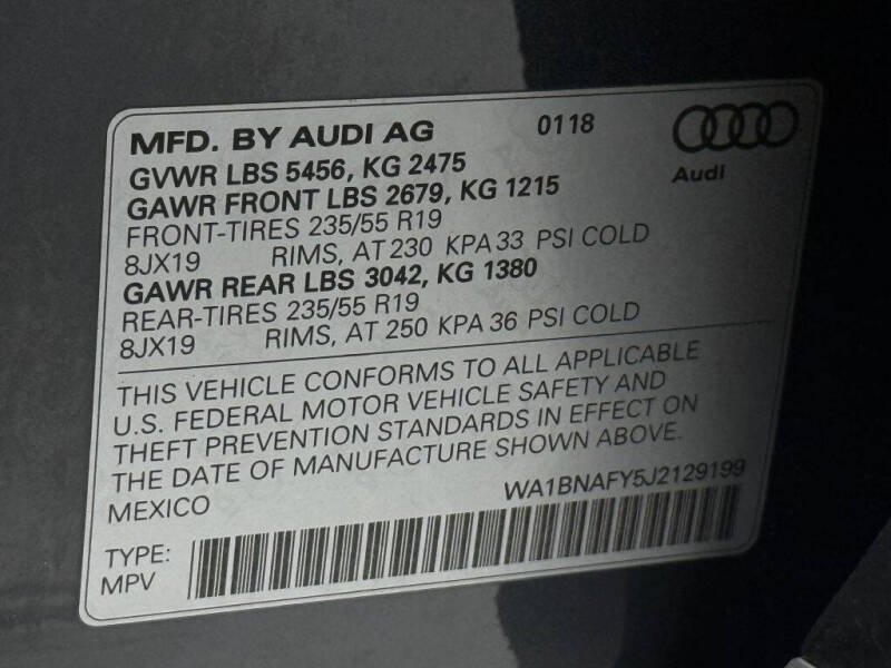 2018 Audi Q5