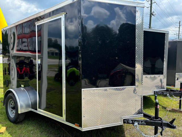 2024 Quality Cargo 6x10SA Enclosed Cargo Trailer  for sale at Cross Resurrection Golf Carts and Trailers in Rincon, GA