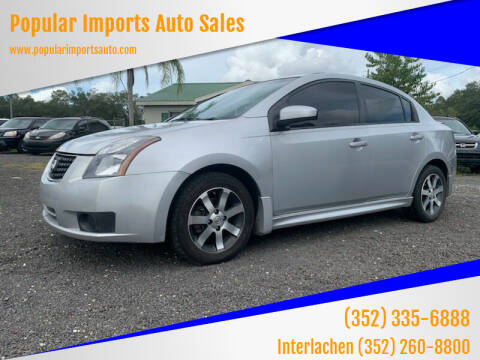 2012 Nissan Sentra for sale at Popular Imports Auto Sales - Popular Imports-InterLachen in Interlachehen FL