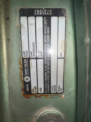 1977 Dodge Ramcharger