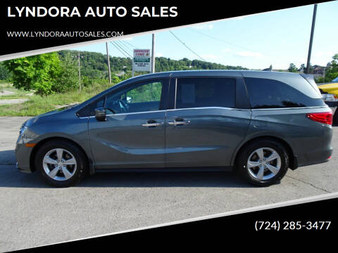 2018 Honda Odyssey for sale at LYNDORA AUTO SALES in Lyndora PA