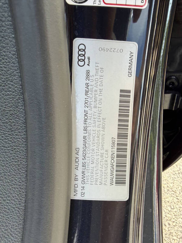 2014 Audi A7 3.0T quattro Premium Plus