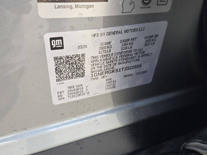 2026 Chevrolet Traverse LT