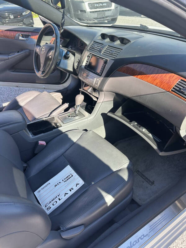 2008 Toyota Camry Solara SLE V6
