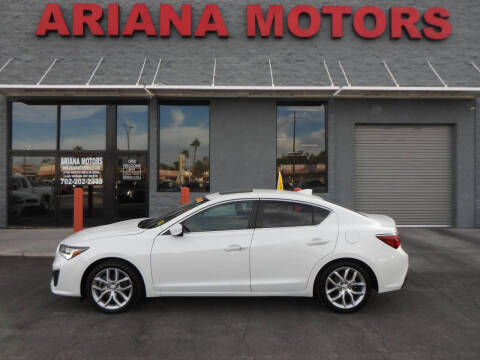 2020 Acura ILX for sale at Ariana Motors LLC- Boulder highway in Las Vegas NV