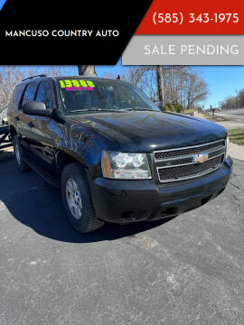 2009 Chevrolet Tahoe for sale at Mancuso Country Auto in Batavia NY