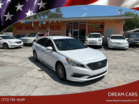 2015 Hyundai Sonata for sale at DREAM CARS in Stuart FL