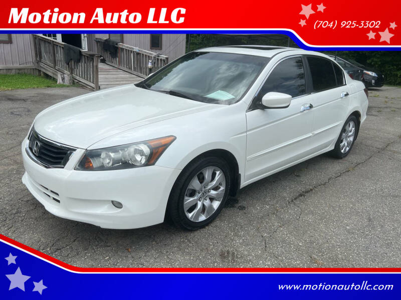 2008 Honda Accord for sale at Motion Auto LLC in Kannapolis NC