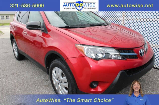 Red 2013 Toyota RAV4 LE LE 4dr SUV 1