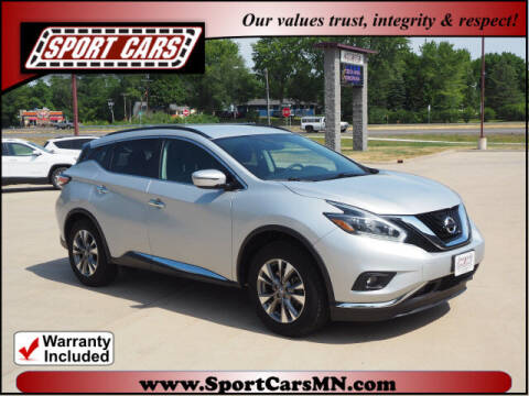 2018 Nissan Murano for sale at SPORT CARS in Norwood MN