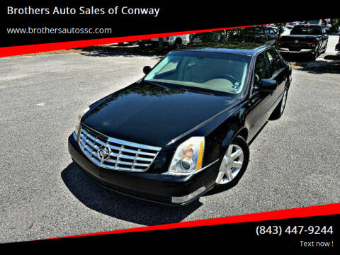 2006 Cadillac DTS for sale at Brothers Auto Sales of Conway in Conway SC