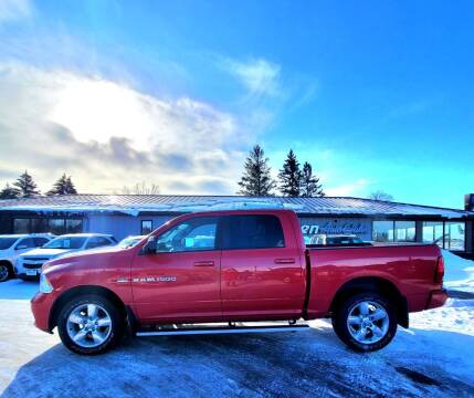 2011 RAM 1500 for sale at ROSSTEN AUTO SALES in Grand Forks ND