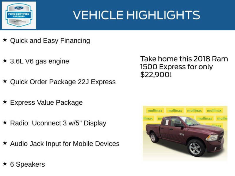 2018 RAM 1500 Express