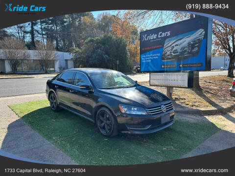 2015 Volkswagen Passat for sale at Xride Cars in Raleigh NC