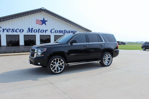 2016 Chevrolet Tahoe for sale at Cresco Motor Company in Cresco IA