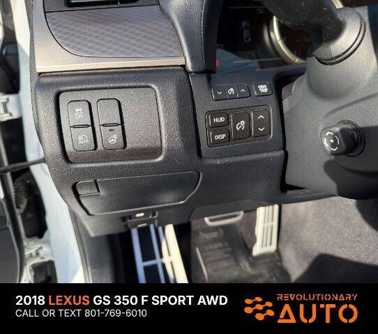 2018 Lexus GS 350 F SPORT