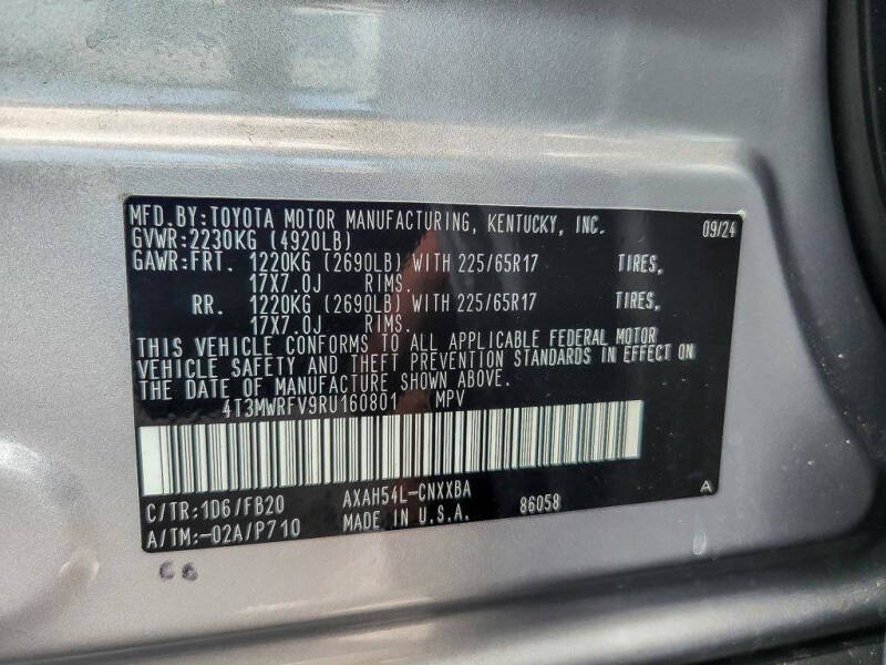 2024 Toyota RAV4 Hybrid LE