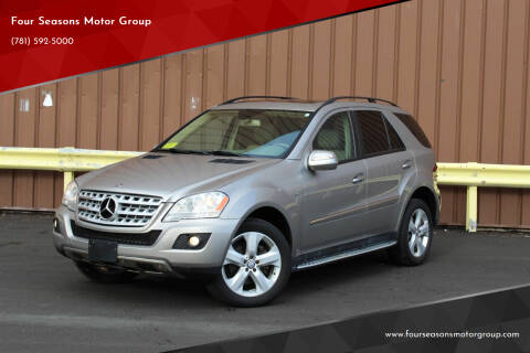 2009 Mercedes-Benz M-Class for sale at Four Seasons Motor Group in Swampscott MA