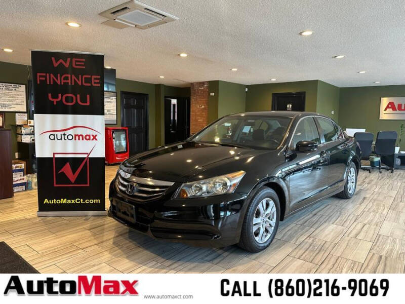 2012 Honda Accord for sale at AutoMax in West Hartford CT