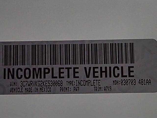 2019 RAM ProMaster 3500 136 WB