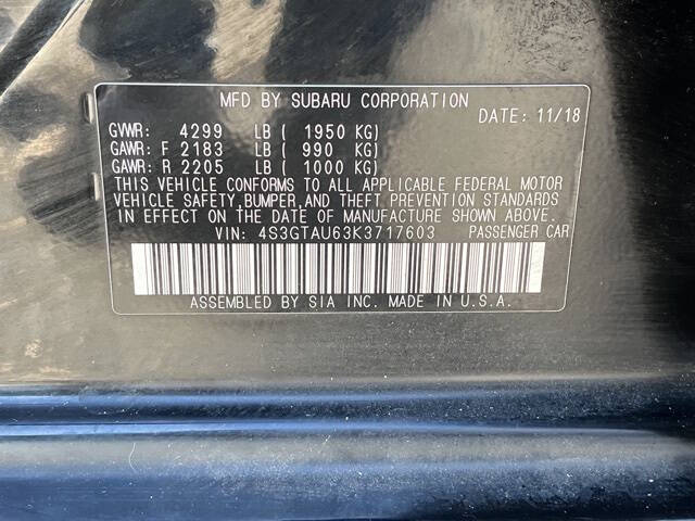 2019 Subaru Impreza Limited