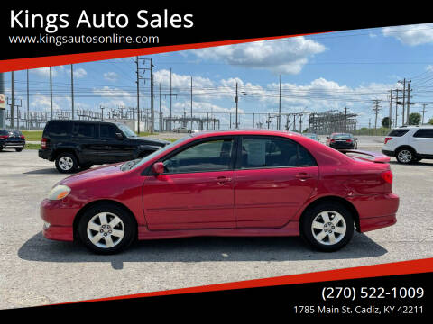 2004 Toyota Corolla for sale at Kings Auto Sales in Cadiz KY