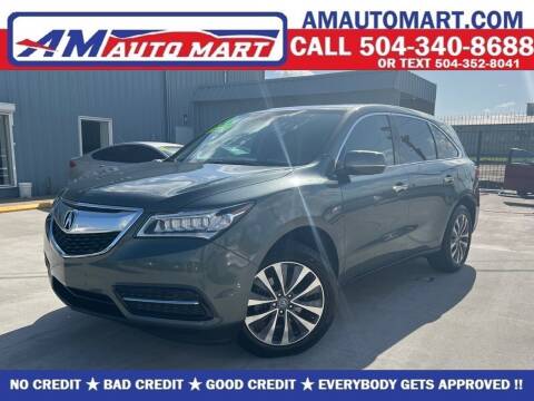 2014 Acura MDX for sale at AM Auto Mart Marrero LLC in Marrero LA