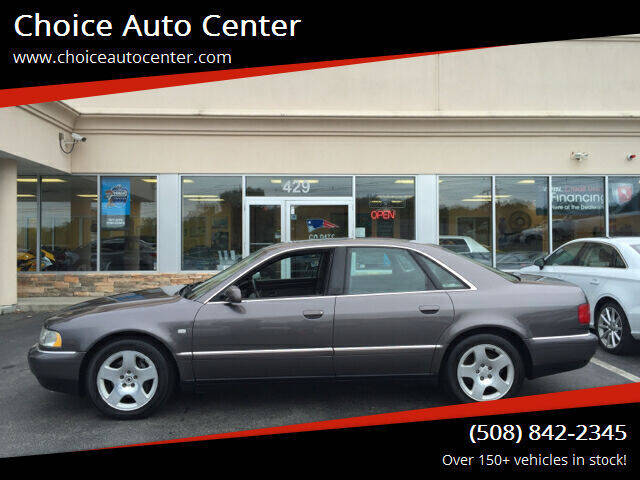 2000 Audi A8 for sale at Choice Auto Center in Shrewsbury MA
