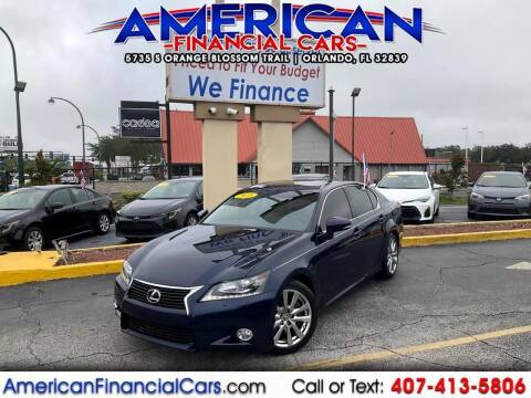 2015 Lexus GS 350 for sale at American Financial Cars in Orlando FL