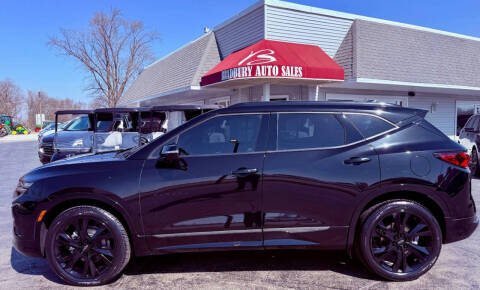 2021 Chevrolet Blazer for sale at BRADBURY AUTO SALES in Gibson City IL
