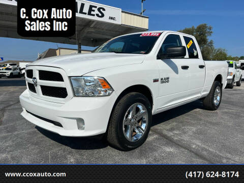 2018 RAM 1500 for sale at C. Cox Auto Sales Inc in Joplin MO