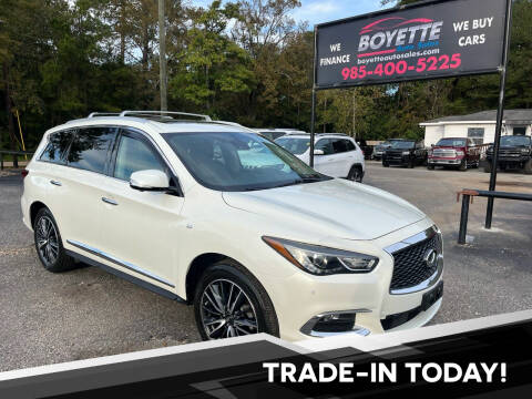 2018 Infiniti QX60 for sale at Boyette Auto Sales in Covington LA