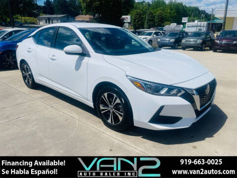 2021 Nissan Sentra for sale at Van 2 Auto Sales Inc in Siler City NC