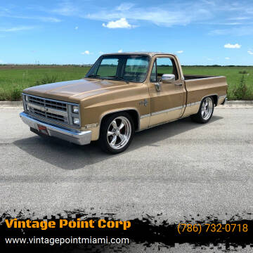 1985 Chevrolet C/K 10 Series for sale at Vintage Point Corp in Miami FL