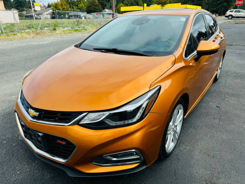 Used 2017 Chevrolet Cruze Premier with VIN 3G1BF6SM7HS553252 for sale in Tacoma, WA