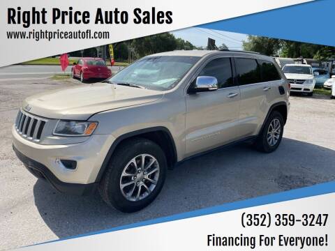 2014 Jeep Grand Cherokee for sale at Right Price Auto Sales in Waldo FL